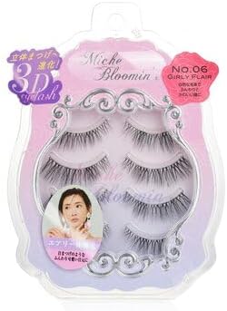 Wellness Beaute Mish Blue Min No.06 Girly Flare, 4 Pairs