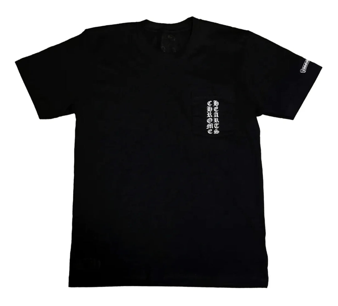 CHROME HEARTS VERTICAL LOGO 'OSAKA' POCKET TEE
