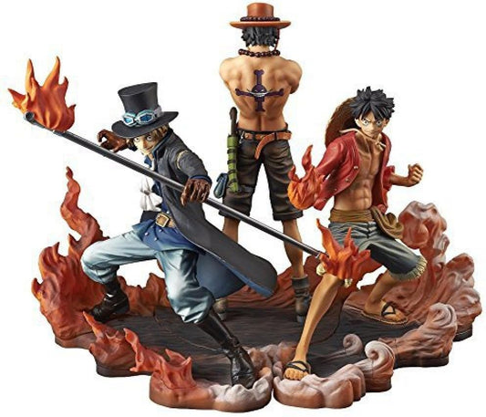 ワンピース DXF BROTHERHOOD II フィギュア アニメ グッズ プライズ バンプレスト ルフィ&サボ&エース全3種フルコンプセット
