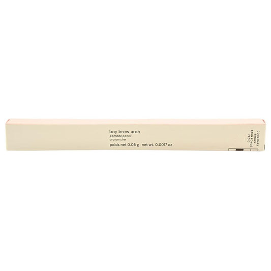 Glossier Boy Brow Arch 2-in-1 Longwear Pomada Lápiz de cejas Cook Marrón Oscuro