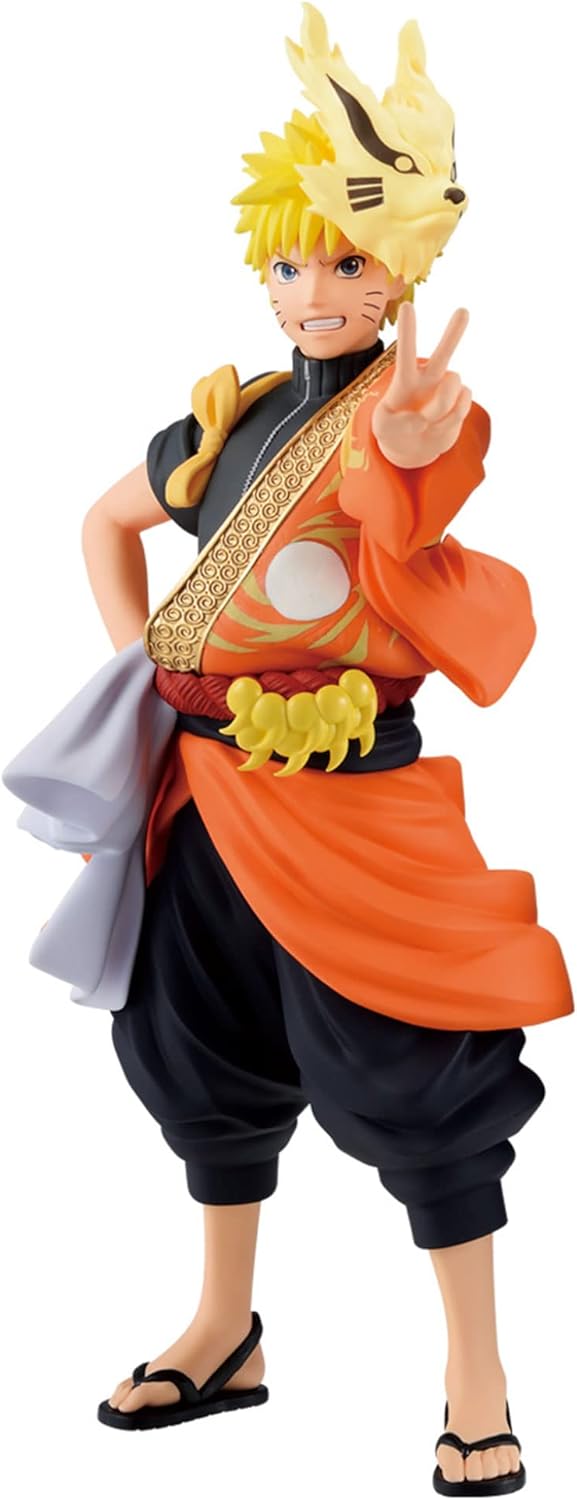 Banpresto Naruto Shippuden Naruto Uzumaki Figure (TV Anime 20th Anniversary Costume)