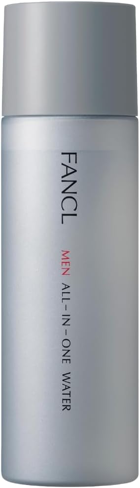 FANCL Men's All-in-One Water 3.4 fl oz (100 ml) (Approx. 30 Day Supply) Men's All-in-One Lotion, Additive-Free (Moisturizing/Pores/CICA)