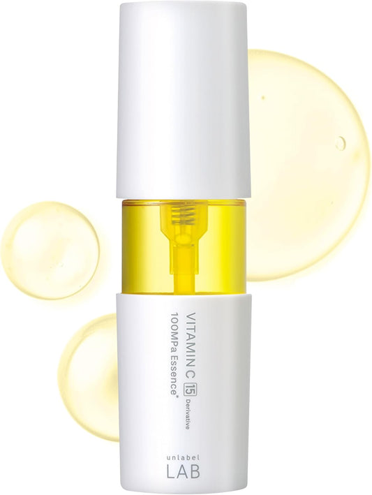 Unlabel Labo Vitamin C Essence, 1.7 fl oz (50 ml), Serum, Vitamin C, Moisturizing, Moisturizing, Pores, Dullness, Horny Approach