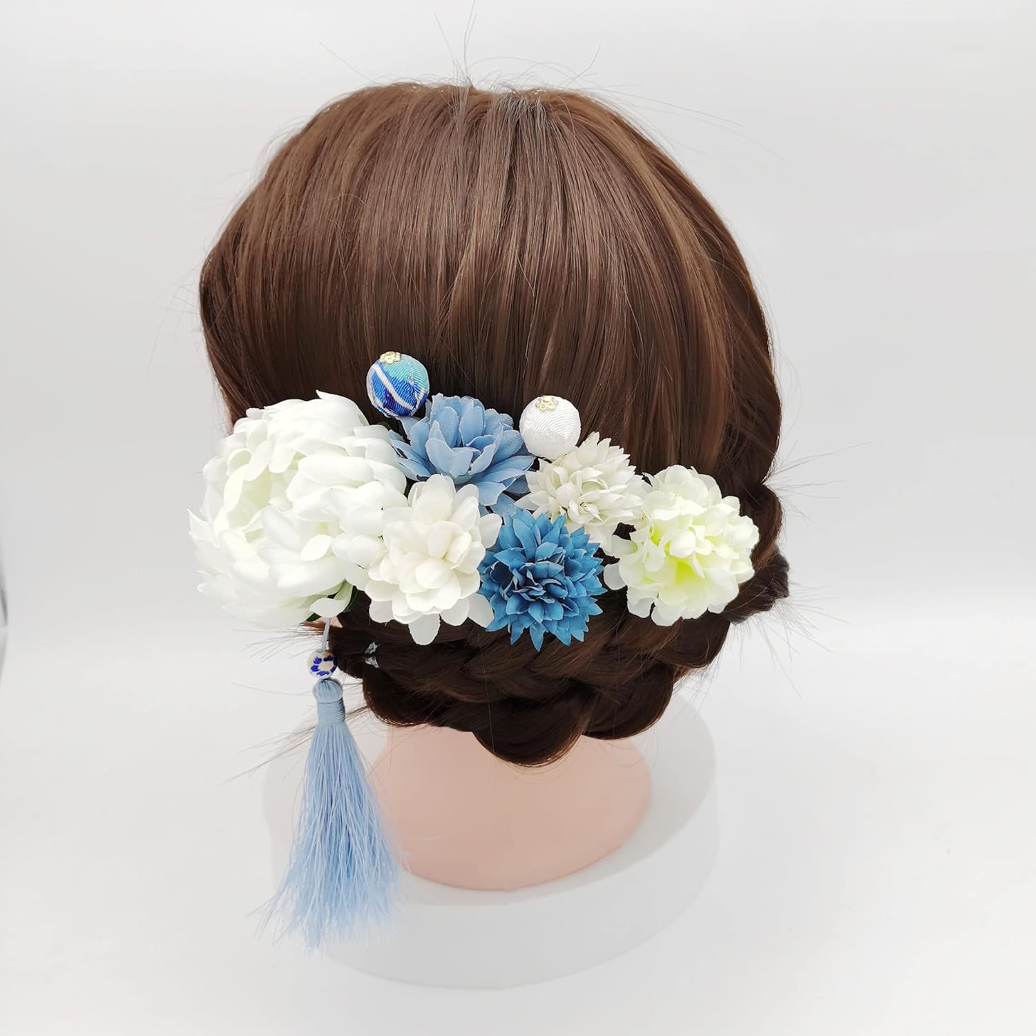 Rzilmer Hair Ornament, Japanese Style, Coming-of-Age Ceremony, Flowers, High Class Artificial Flowers, Maiko Style Hair Ornament, Graduation Ceremonies, Weddings, Yukata, Weddings, Shichi-Go-San