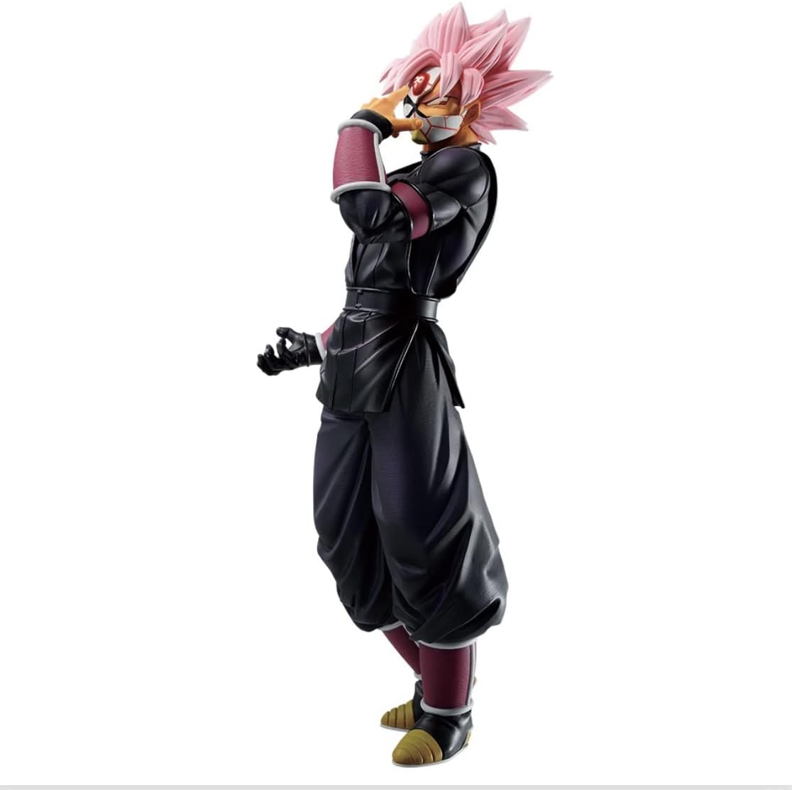 Banpresto Ichiban Kuji Dragon Ball SUPER DRAGONBALL HEROES 3rd MISSION D-Prize Red Mask Saiyan (Super Saiyan Rosé) Figure, 1 Type
