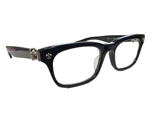 CHROME HEARTS 'GITTIN ANY?' BLACK GLASSES