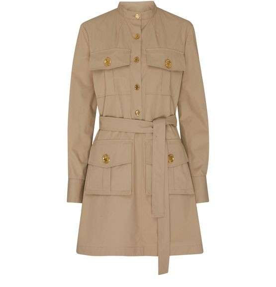 GIVENCHY ポプリン サファリドレス - Image 1