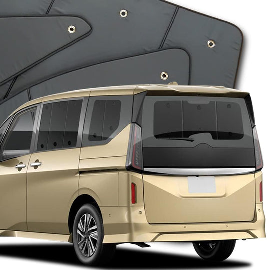 Hobby Craftsman Privacy Sun Shade Car New Serena C28 Series Rear Dedicated Curtain Car Sleeping Goods Compatible with "01s-b028-re"