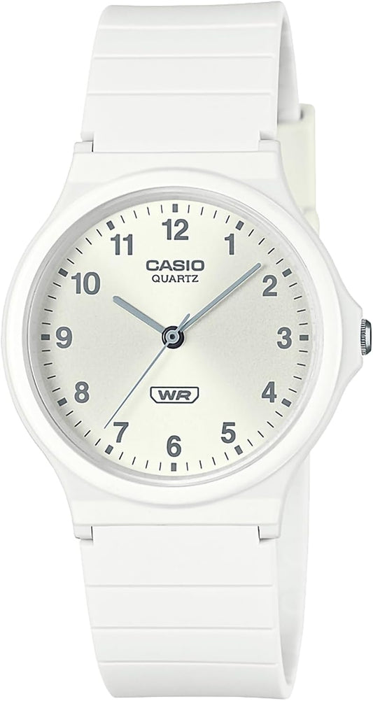Casio Classic Watch MQ-24B Biomass Plastic, white
