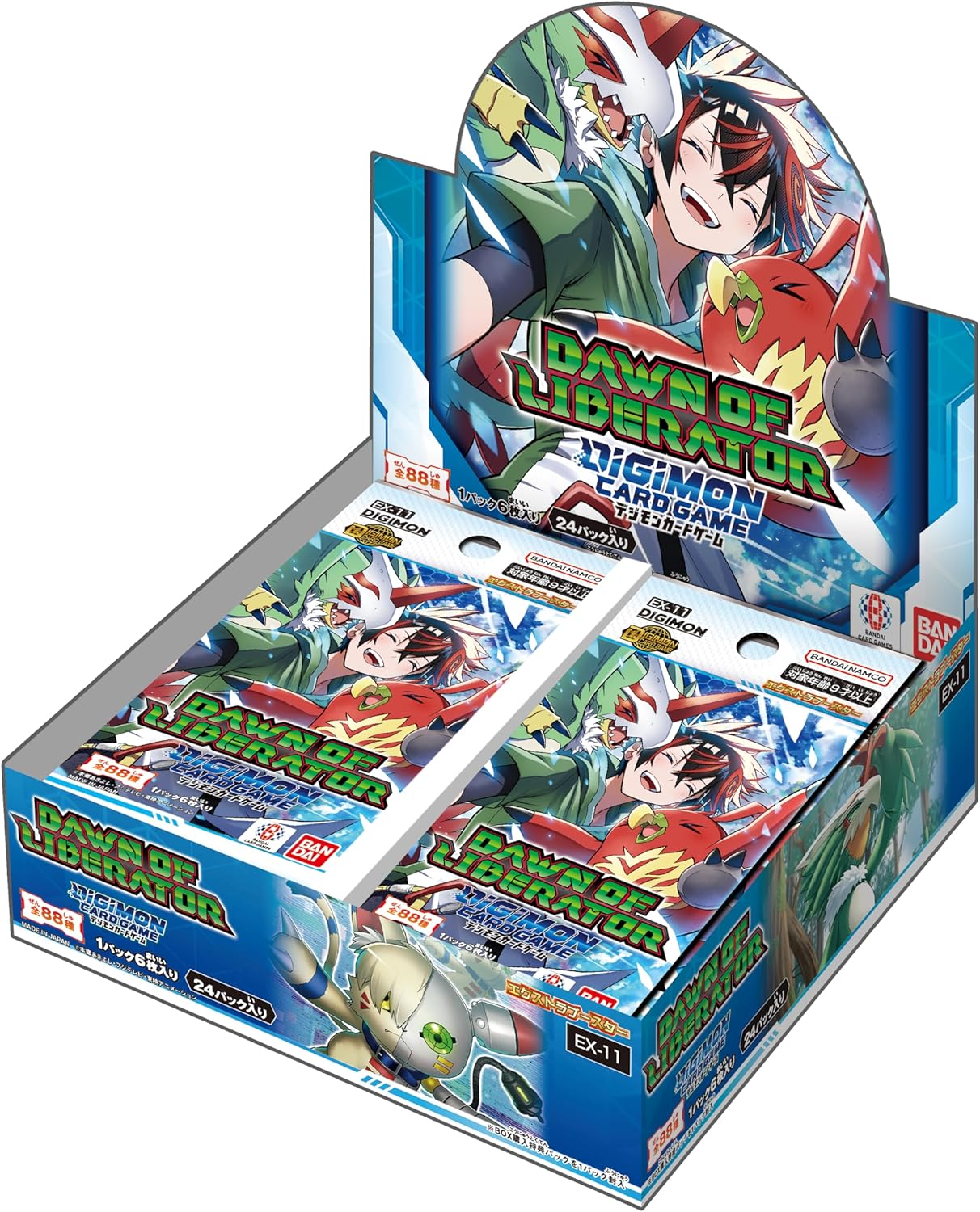Bandai Digimon Card Game Extra Booster DAWN OF LIBERATOR EX-11 (Box) 24 Packs