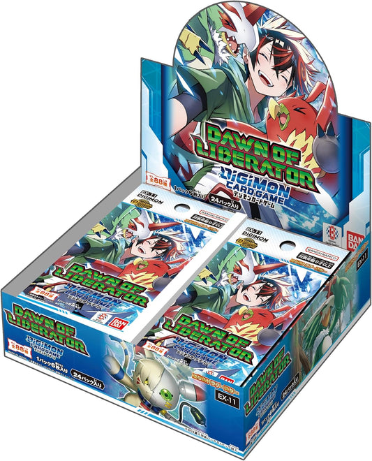 Bandai Digimon Card Game Extra Booster DAWN OF LIBERATOR EX-11 (Box) 24 Packs