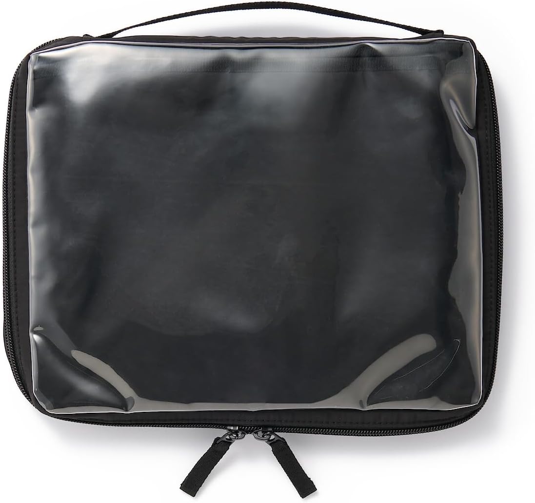 MUJI Pocket Selectable Collection Case A5 Wide Black Approx. Width 280 x Height 220 x Depth 35 mm NDG09A3A