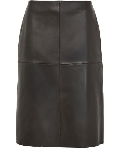 SOEUR Gwen leather midi skirt - Image 1