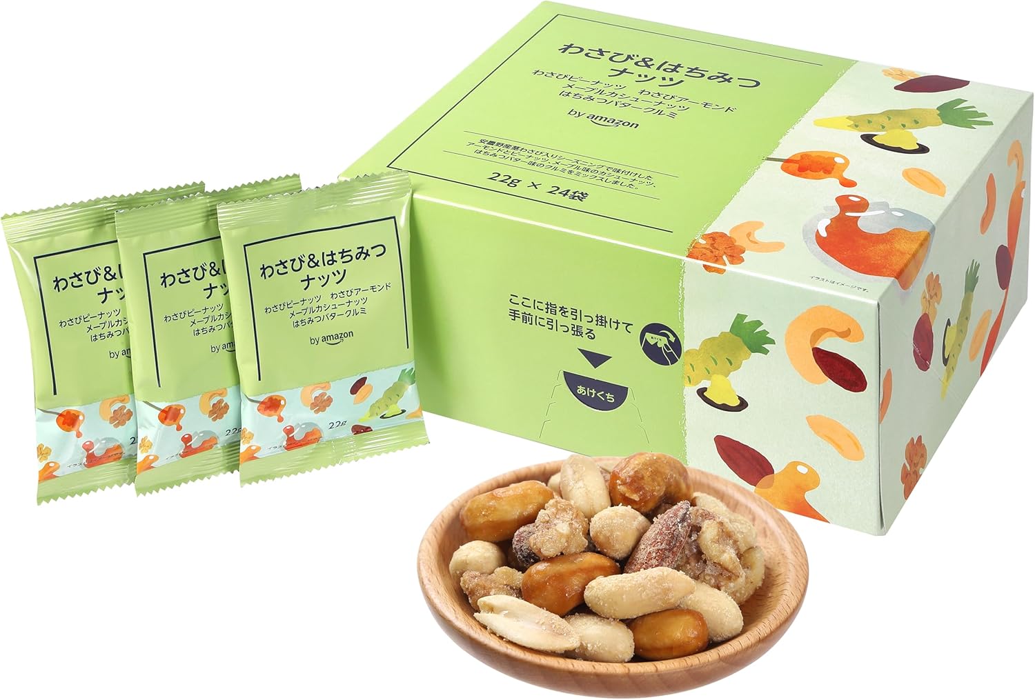 by Wasabi & Honey Nuts 24P