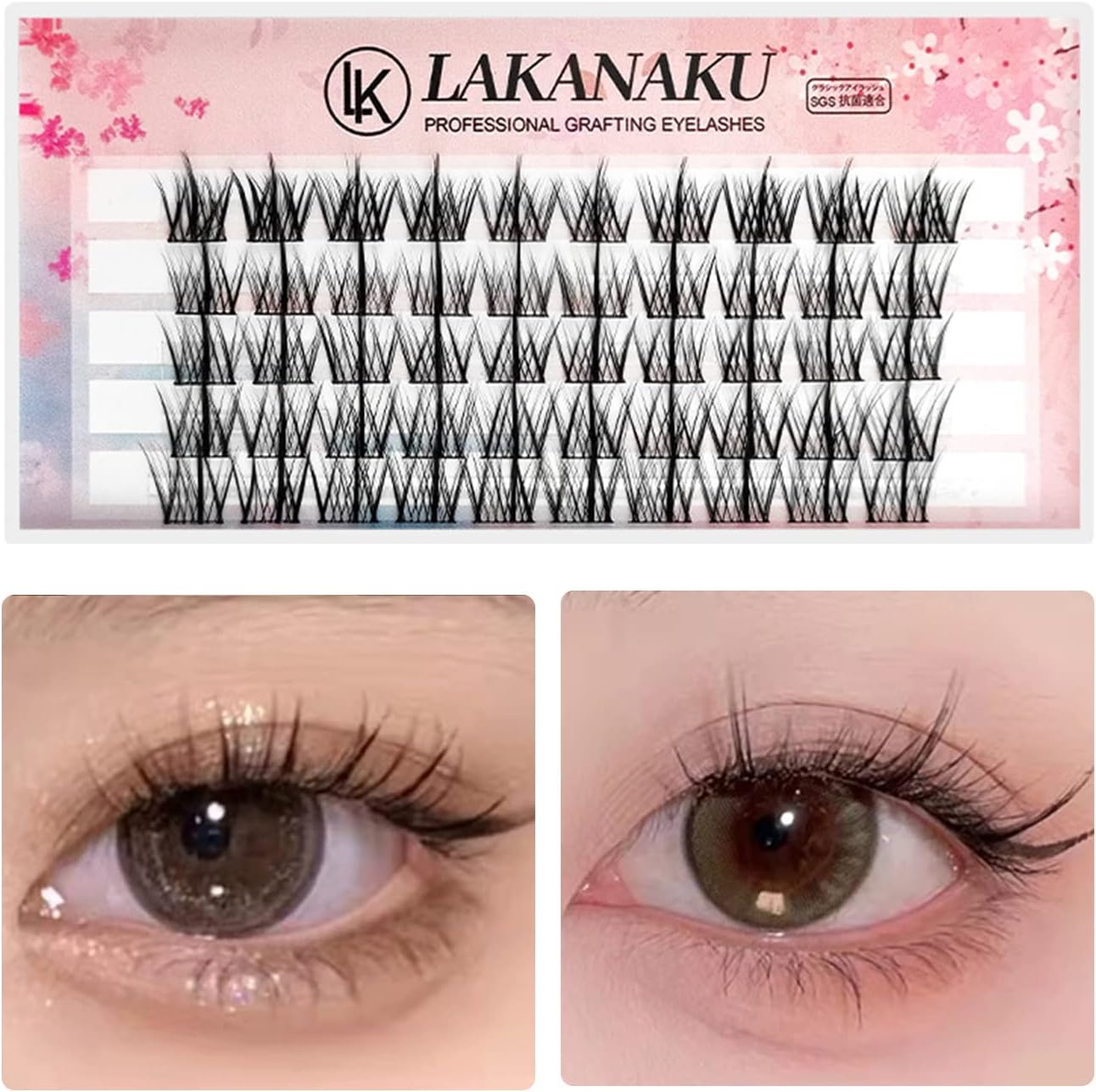 Doyime False Eyelashes, Partial False Eyelashes, Lower Eyelashes, Partial False Eyelashes, Natural, Reusable, Natural, Waterproof, Long Lasting, Popular, DIY False Eyelashes