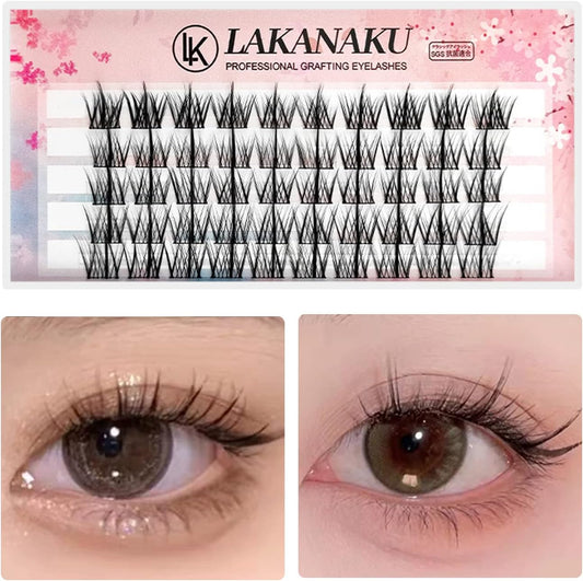 Doyime False Eyelashes, Partial False Eyelashes, Lower Eyelashes, Partial False Eyelashes, Natural, Reusable, Natural, Waterproof, Long Lasting, Popular, DIY False Eyelashes