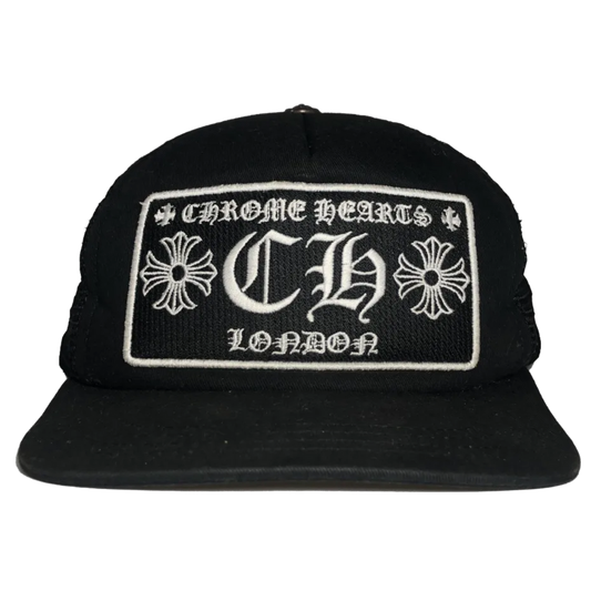 CHROME HEARTS 'LONDON' TRUCKER HAT