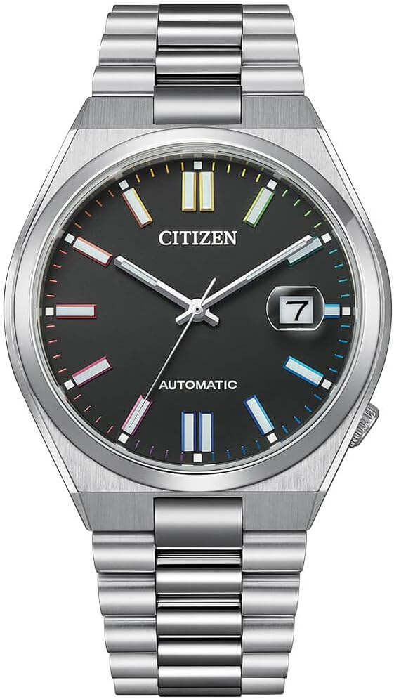 Citizen シチズン Wristwatch NJ0151-53E Tsuyosa Collection Automatic Black Rainbow Men's [Parallel Import]