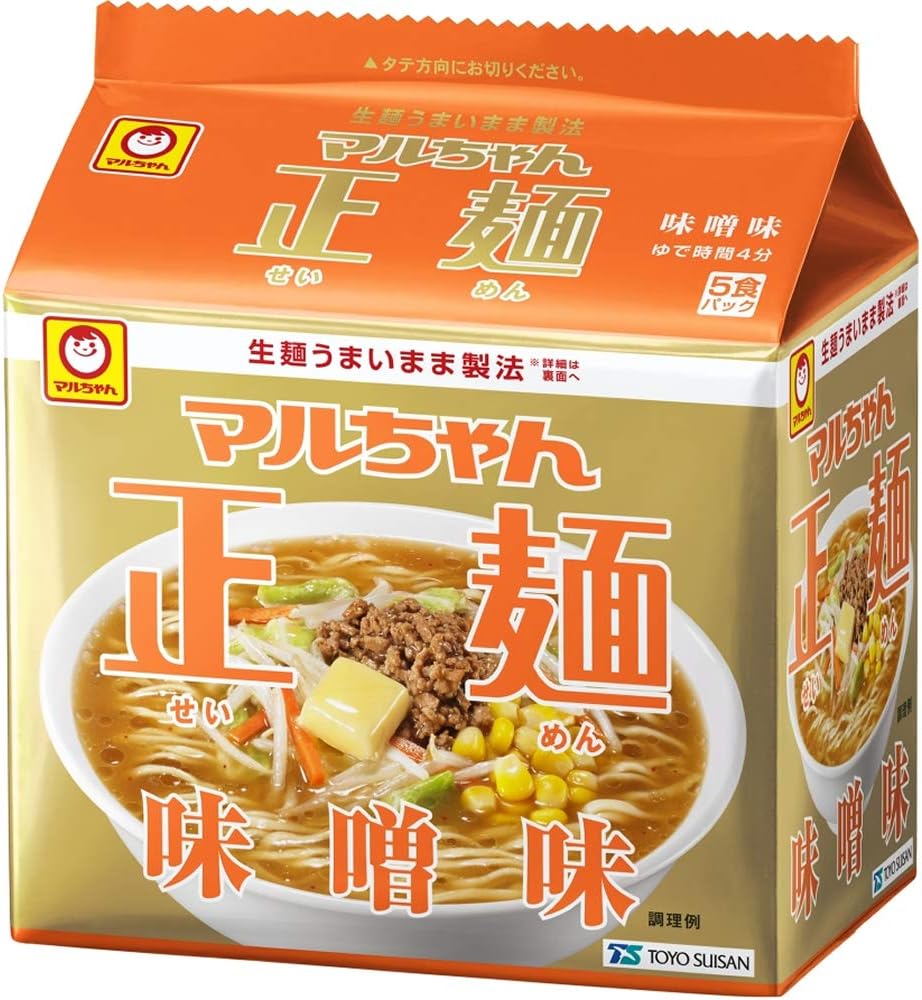 Toyo Suisan Maruchan Seomen Noodles, Miso Miso, 5 Servings