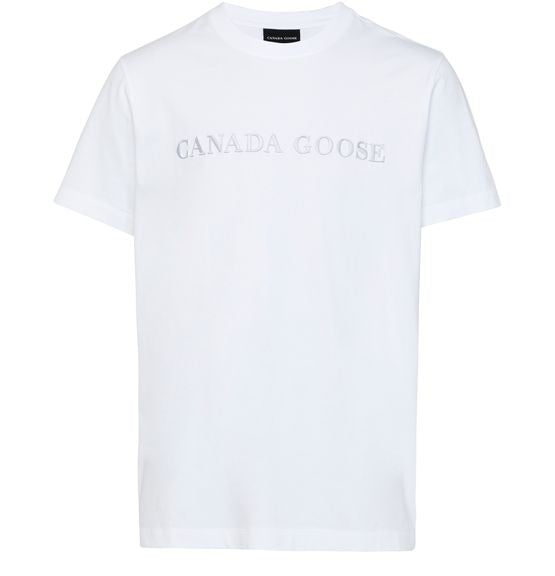 CANADA GOOSE Emersen 刺しゅう入りワードマークTシャツ - Image 1