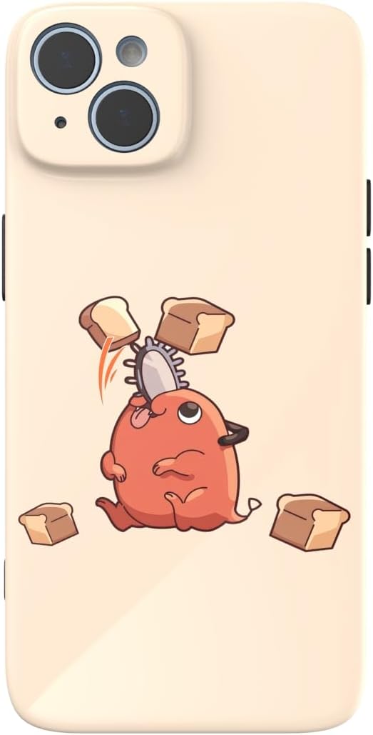 THE DREAMY LIFT iPhone Case, Anime, Manga, Potita, Cute, Cool, Beautiful, Popular, Goods, Smartphone Case (Pochita A, iPhone 13)