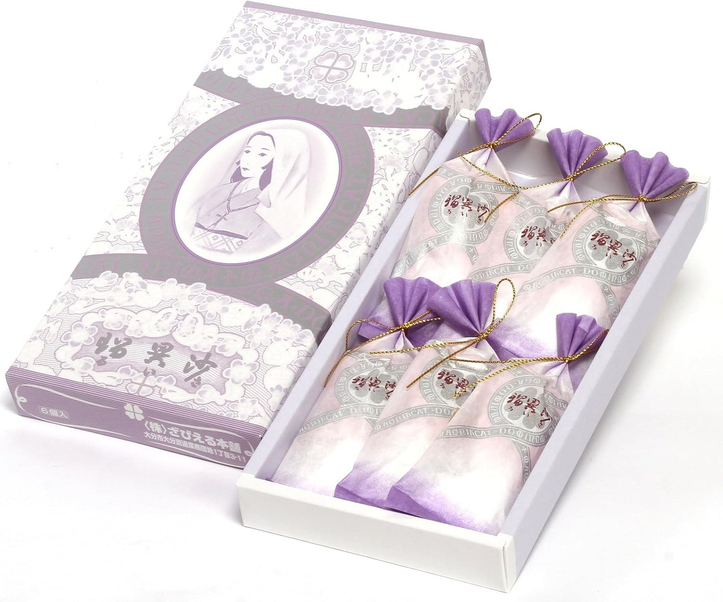 Zaberu Honpo Ruisa (6 Pieces) Oita Prefecture Confectionery Japanese and Western Eclectic Sweets