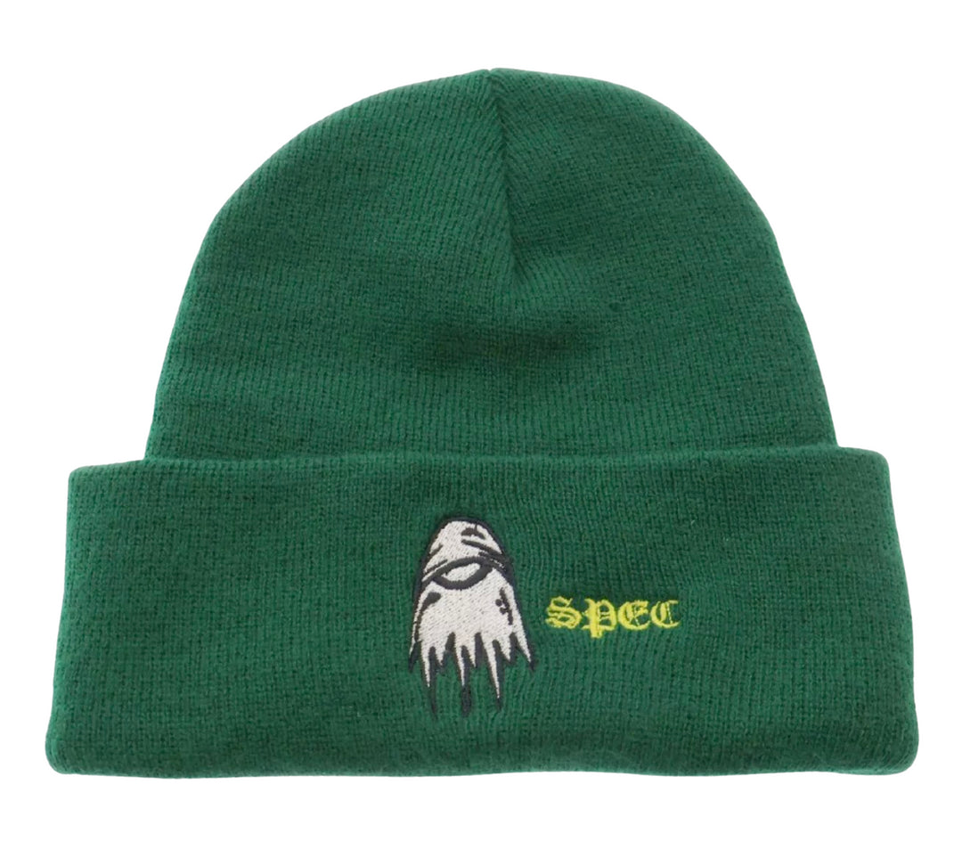 CHROME HEARTS MATTY BOY 'SPEC' GREEN BEANIE