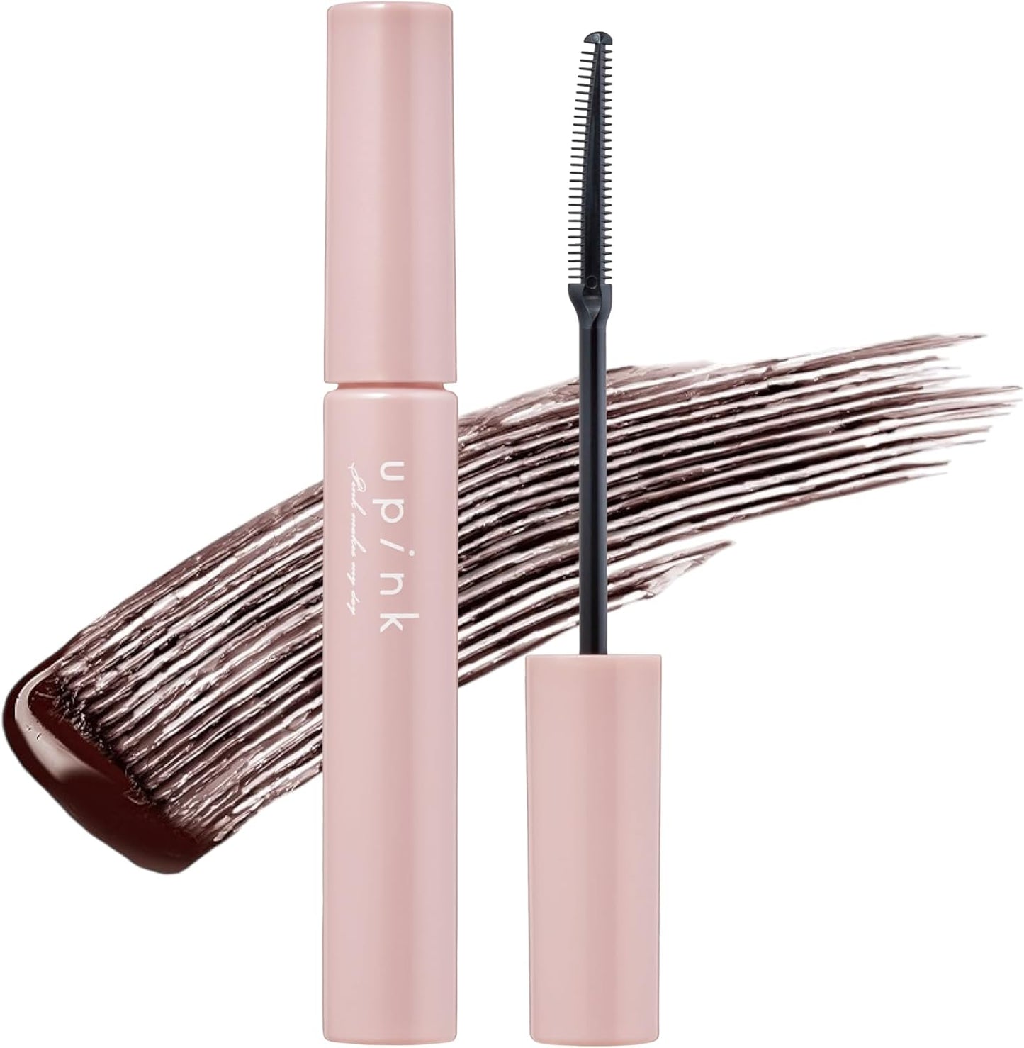 upink Fairy Curl Mascara, Brown Black, Upward until Night, Idol Grade Curl Mascara/Long, Plush, Waterproof, Lashes Lashes, Matsupa Style