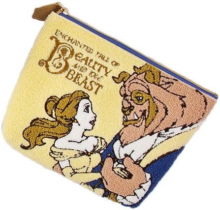 Beauty and the Beast (Belle) Pouch Disney Goods Souvenir (Tokyo Disneyland Exclusive), multicolor