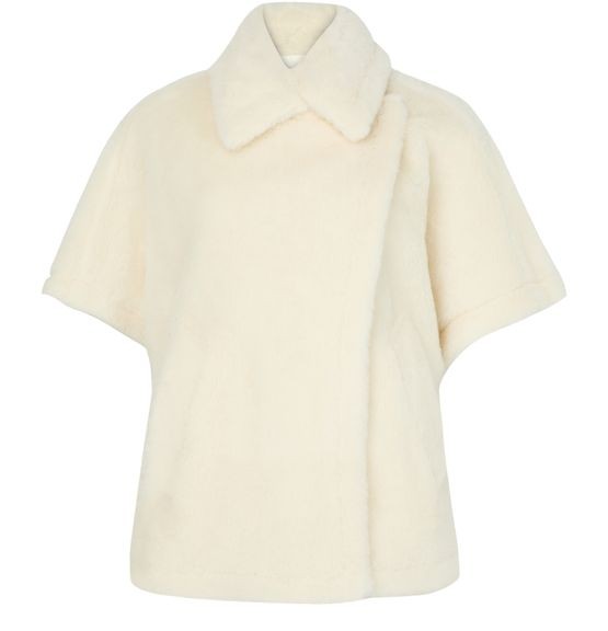 MAX MARA Tebe Teddy cape - Image 1