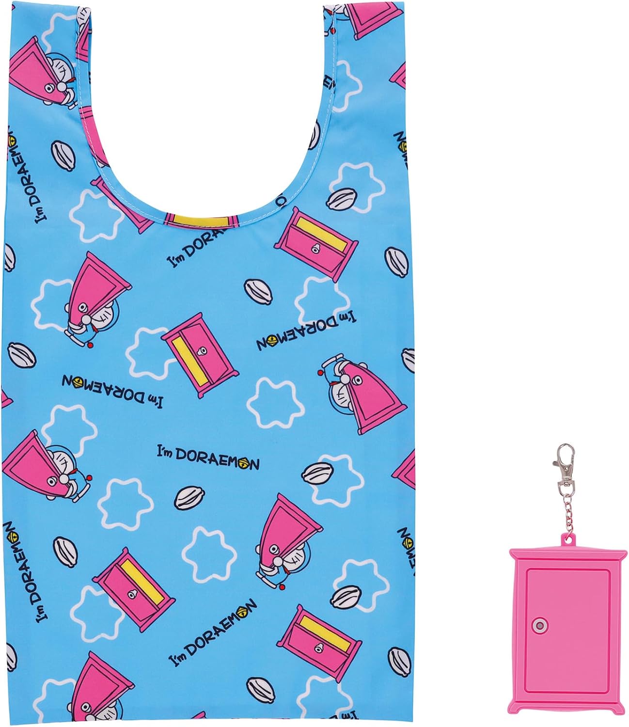 Marushin Eco Bag with Pouch, Sanrio, Recycled Polyester, Silicone Case, Eco Bag