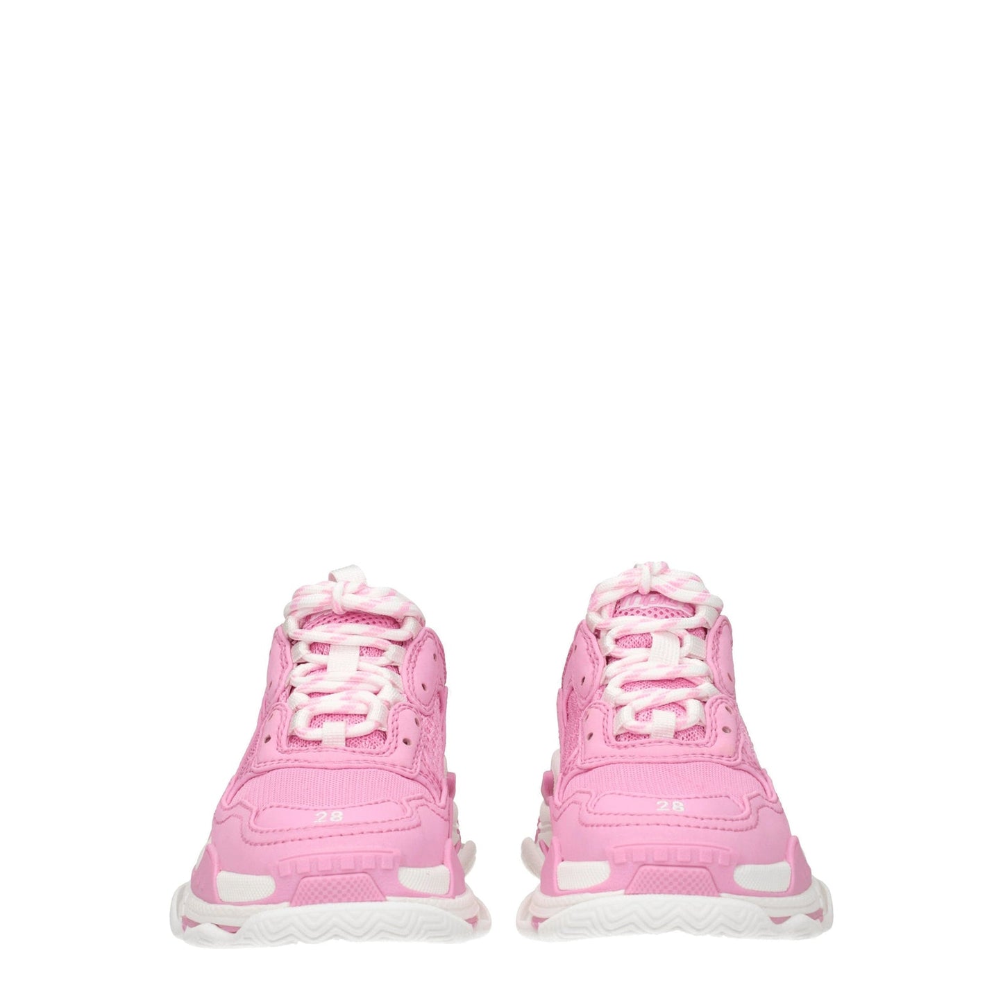 Balenciaga バレンシアガギフトのアイデア女性s スニーカーキッズファブリックピンク/白 - Image 1