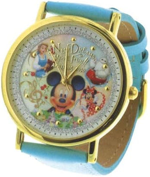 Mickey & Friends Watch (Tokyo Disneyland Exclusive) Beauty and the Beast Bay Max New Area Opening Commemorative 2020 Disney Goods Souvenir