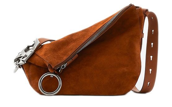 BURBERRY スエード スモールバッグ ナイト - Image 1
