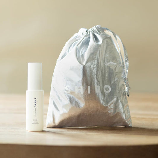 SHIRO Sabon Hair Oil, 1.0 fl oz (30 ml), Gift Pouch Included