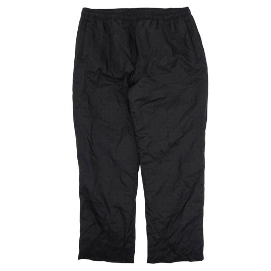 CHROME HEARTS 'BLACK MONOGRAM' NYLON TRACK PANTS