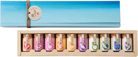 kuba Kasaya Salt Mars Salt Sea Salt Okinawa Salt Okinawa Souvenir Shiosai Mini Bottle 10-Type Set