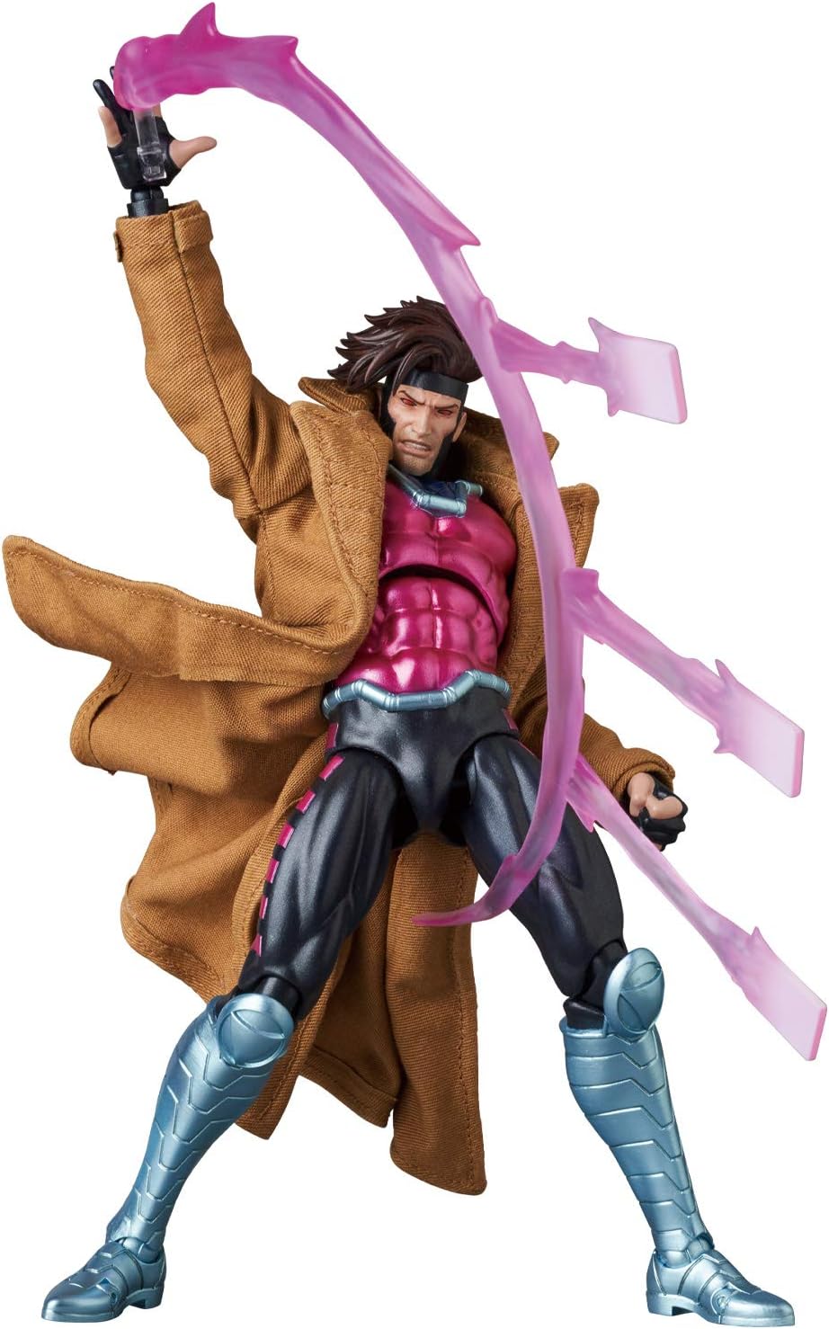 Medicom Toy MAFEX No. 131 Gambit Comic Ver. Total Height: Approx. 6.3 inches (160 mm), Painted Action Figure