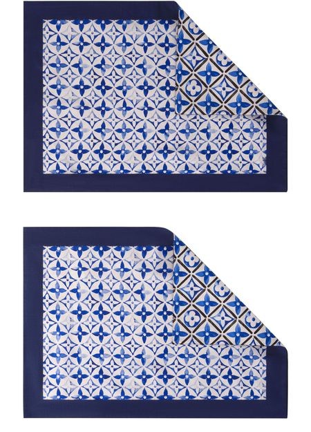 LOUIS VUITTON Placemat and Napkin Set - Image 1