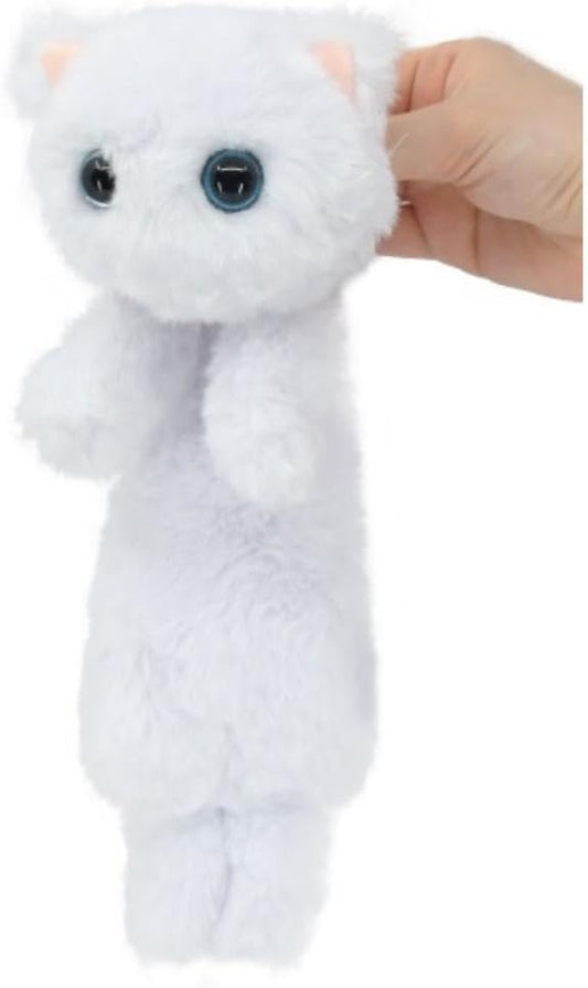 Bandai Namco Nui 2593623 Cat Liquid Plush, Milk, Size (H x W x D): 11.8 x 6.7 x 3.1 inches (300 x 170 x 80 mm)