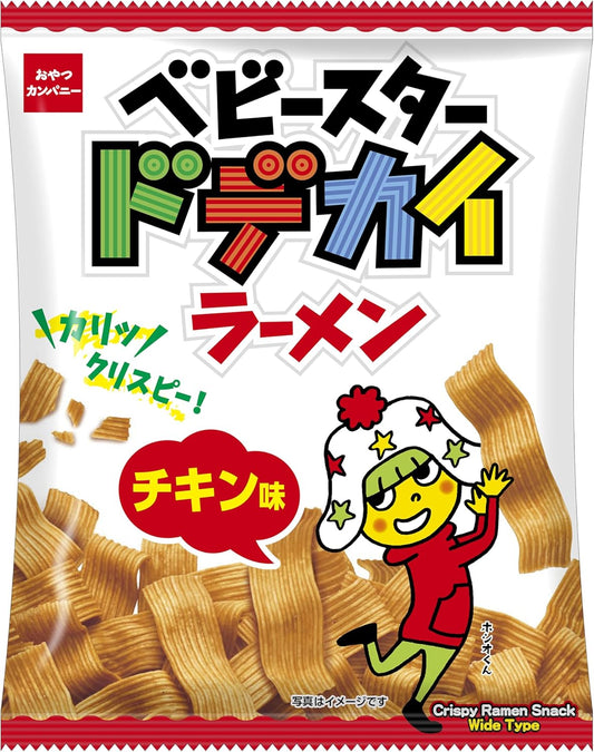 Oyatsu Company Baby Star Dodeka Ramen Chicken Flavor, 2.4 oz (68 g)