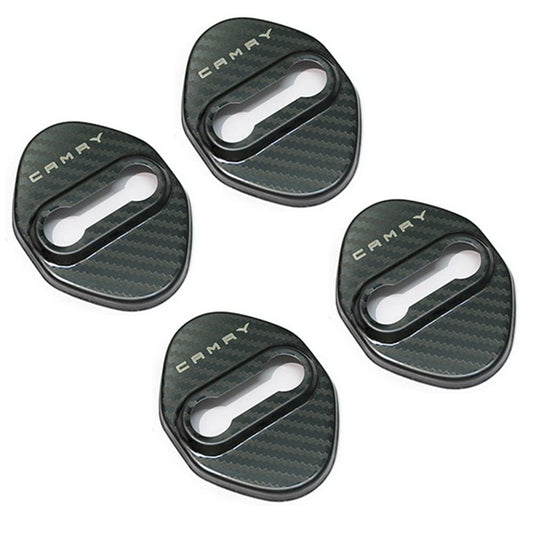 Door Striker Cover, For Toyota Camry 70 Series, Car Door Lock, Accessories, Mirror Stainless Steel, Rust Resistant Metal, Custom Parts, Paste Type, Easy Installation, Luxury Car Supplies,