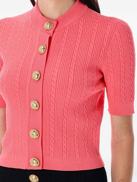 Balmain バルメインクルネックカーディガン - Image 1