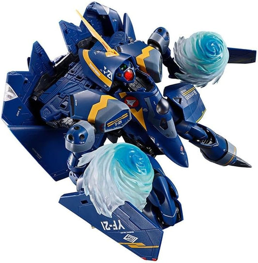 TAMASHII NATIONS DX Chogokin Macross Plus YF-21 (Gald Goa Bowman Machine) Approx. 11 in. (280 mm) PVC & ABS & Die Cast Painted Action Figure
