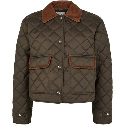 MIU MIU Quilted hunting jacket - Image 1