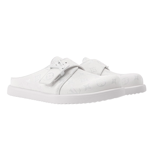 LOUIS VUITTON 'WHITE' EASY MULE