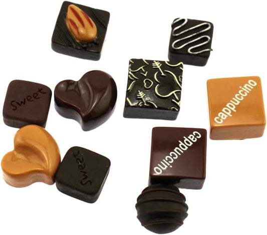 Speed mao Realistic, Delicious Chocolate, Food Model, Food Sample, Set of 10