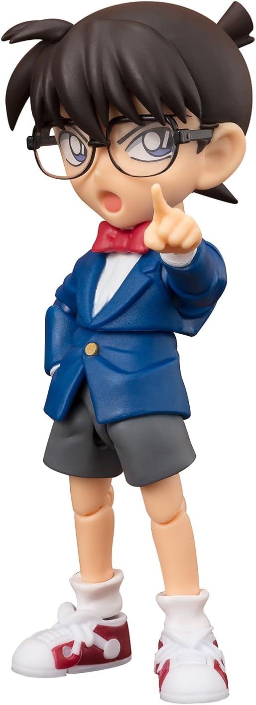 S.H. Figuarts Detective Conan Edogawa Conan - Solved Edition, Approx. 3.5 inches (90 mm), ABS & PVC Pre-painted Action Figure
