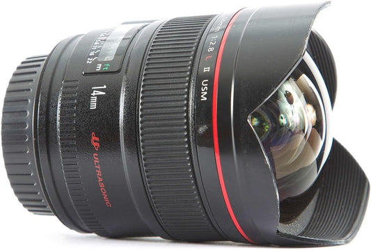Canon EF 14mm f/2.8l II USM ultra-wide Angle Fixed Lens for Canon Digital SLR Camera (Certified Refurbished)