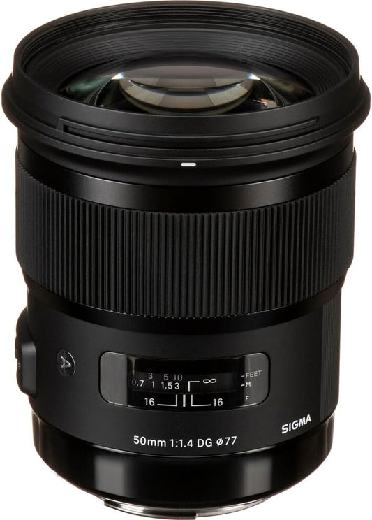 シグマ(Sigma) レンズ 50mm F1.4 DG HSM Canon キヤノン EFマウント 単焦点 標準 フルサイズ 一眼レフ用 Art